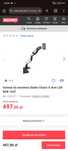 Uchwyt do monitora Diablo Chairs X-Arm LED RGB 1637