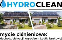 Mycie i czyszczenie kostki brukowej, elewacji, ogrodzeń, dachów