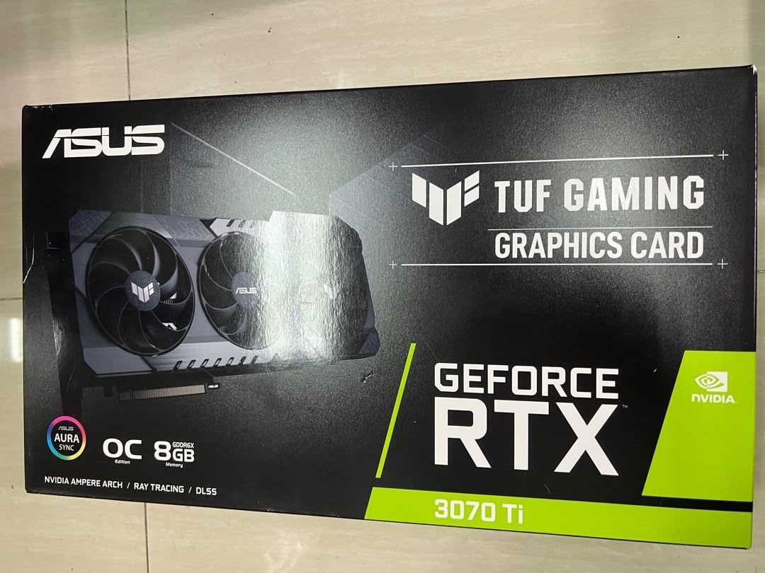 GeForce RTX 3070 Ti Asus TUF 8GB GDDR6X