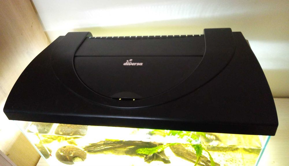 Akwarium aquel pokrywa LED + dodatki