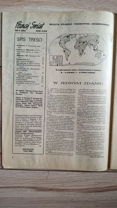 Magazyn Geograficzny Poznaj Świat Nr 9
