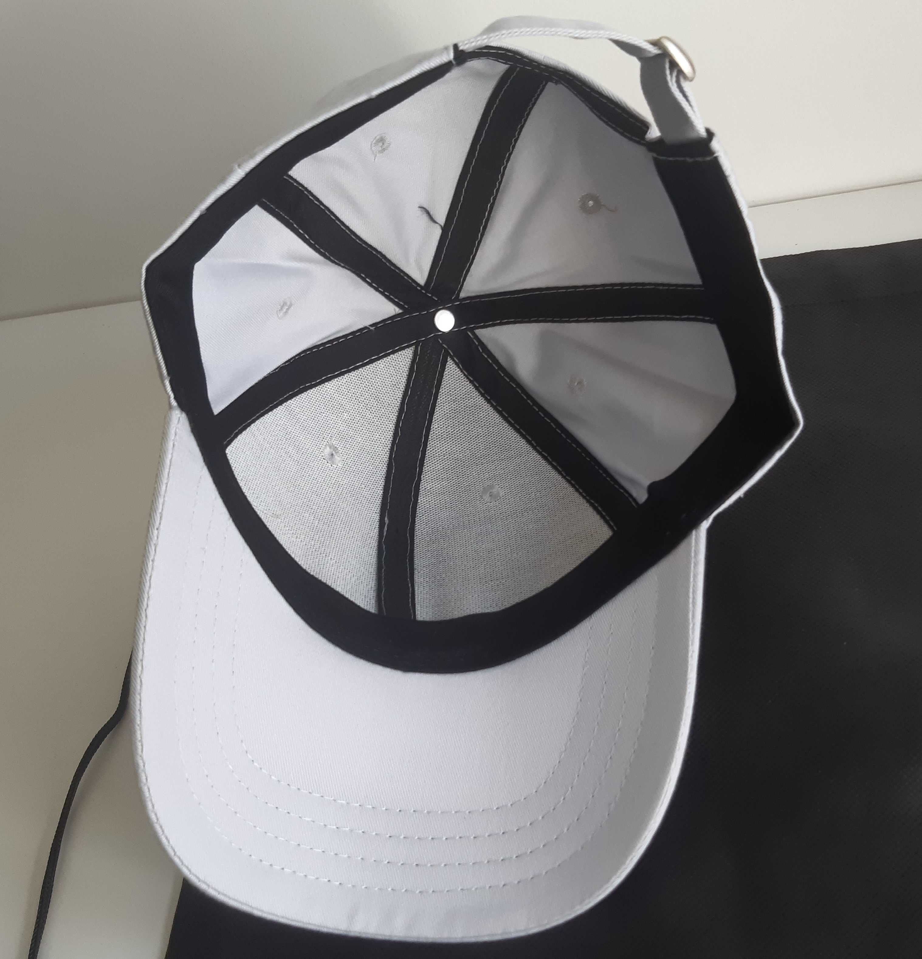 Boné Chapéu Cap Cinza Branco + Saco Mochila Novos Dance Floor