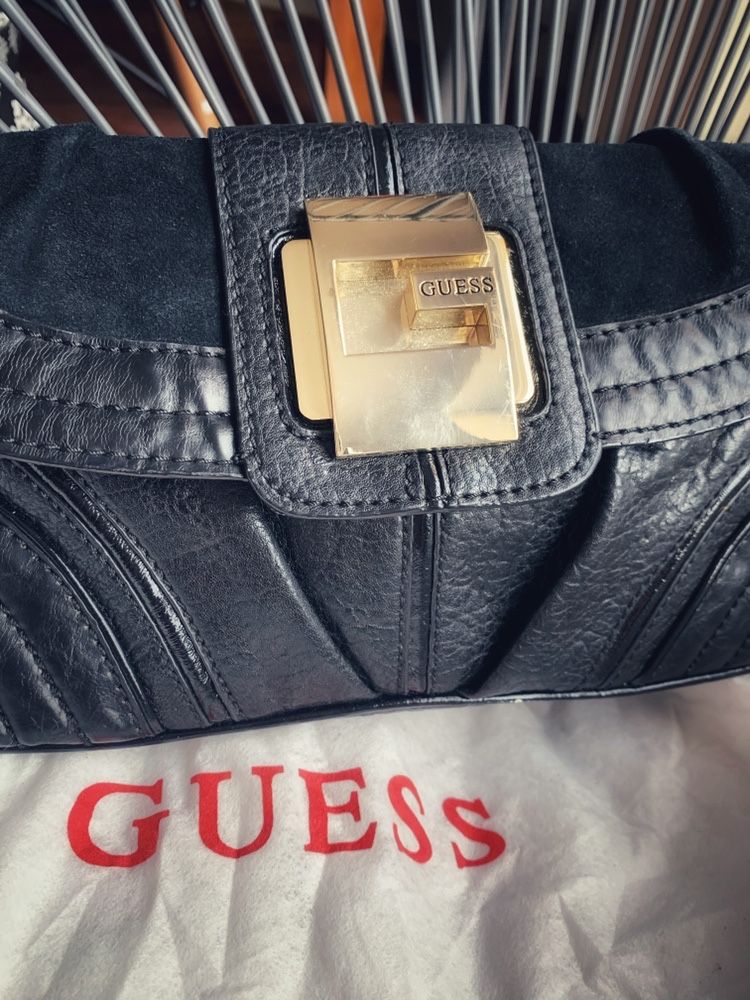 Torebka Guess czarna retro
