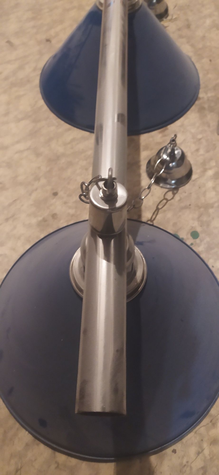 Lampa żyrandol bilardowy