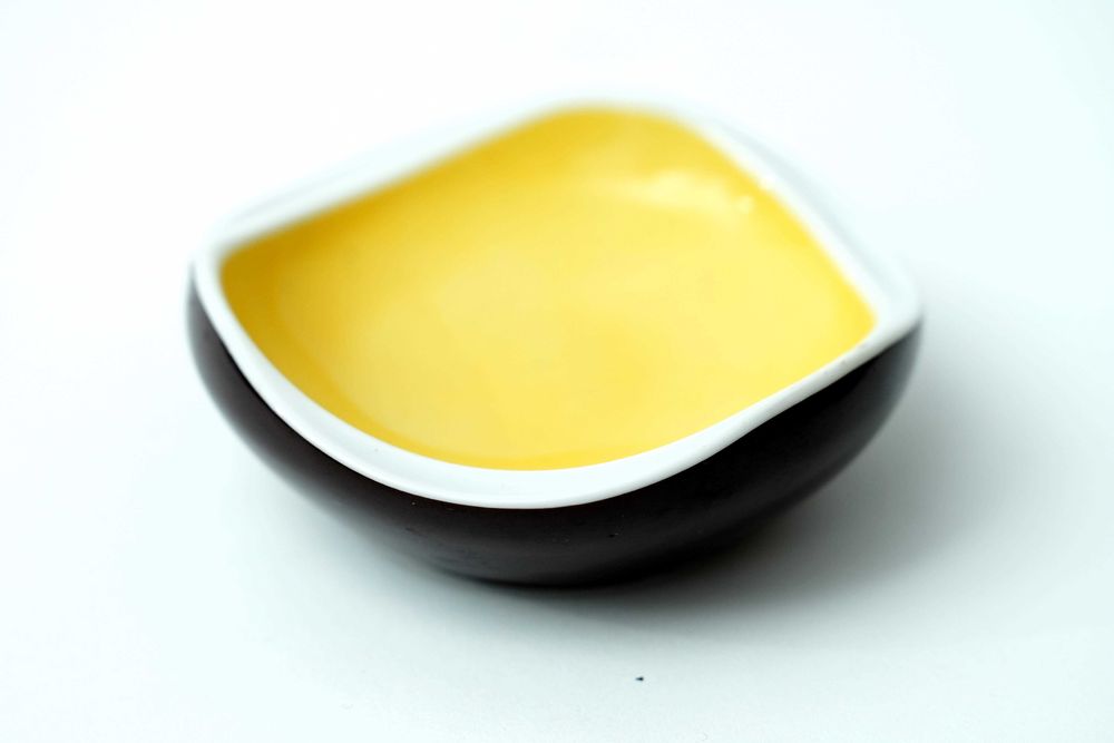 Porcelanowa popielniczka gabinetowa - Z. Przybyszewska -  FP Wałbrzych