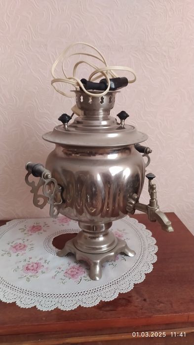 Самовар электрический время СССР.