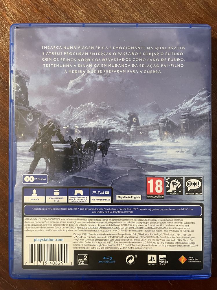 God of War Ragnarok PS4