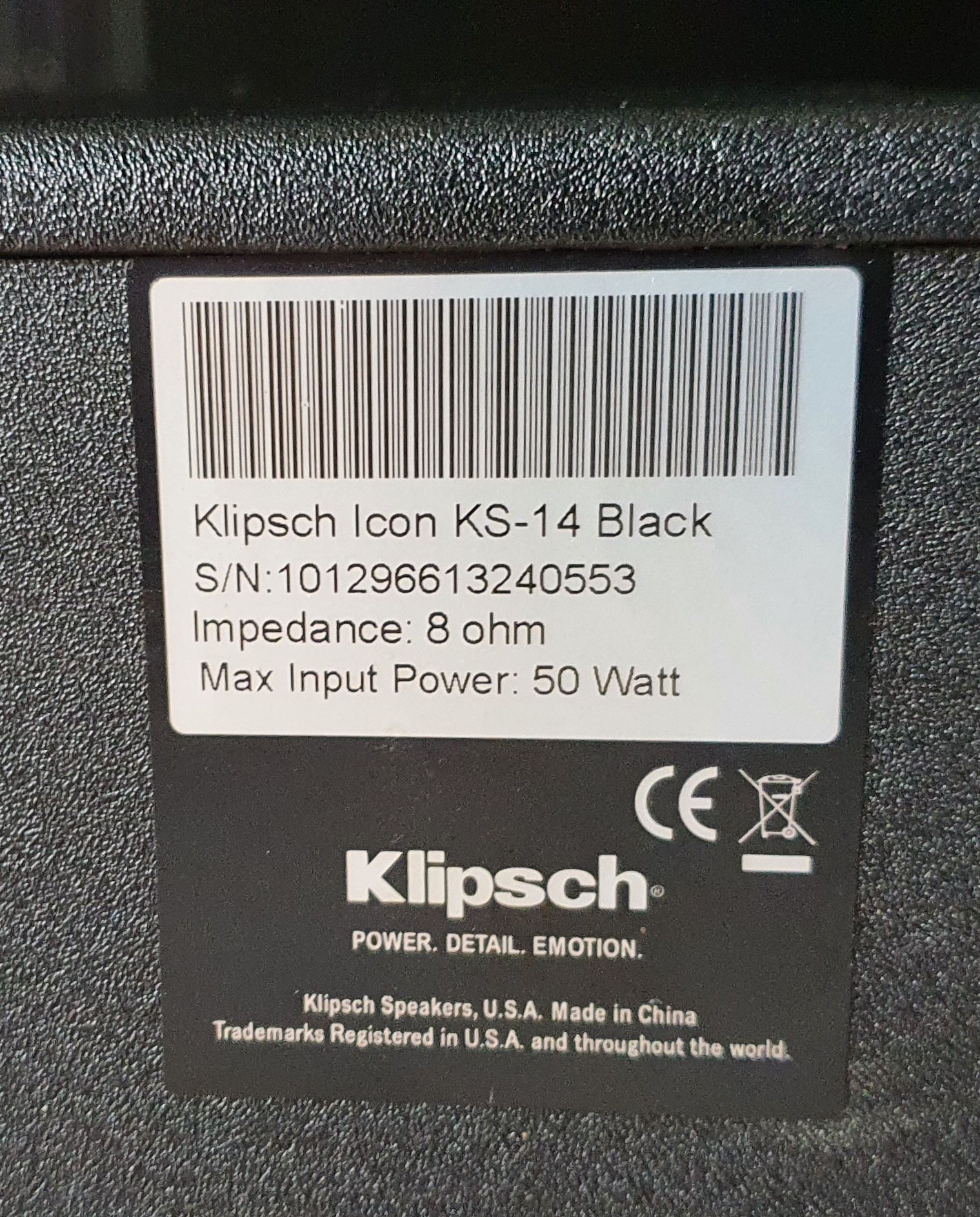 Kolumny surround Klipsch Icon KS-14