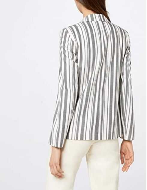 WYPRZEDAŻ !!! Marynarka lniana katana na guziki FIND. defekt, XL