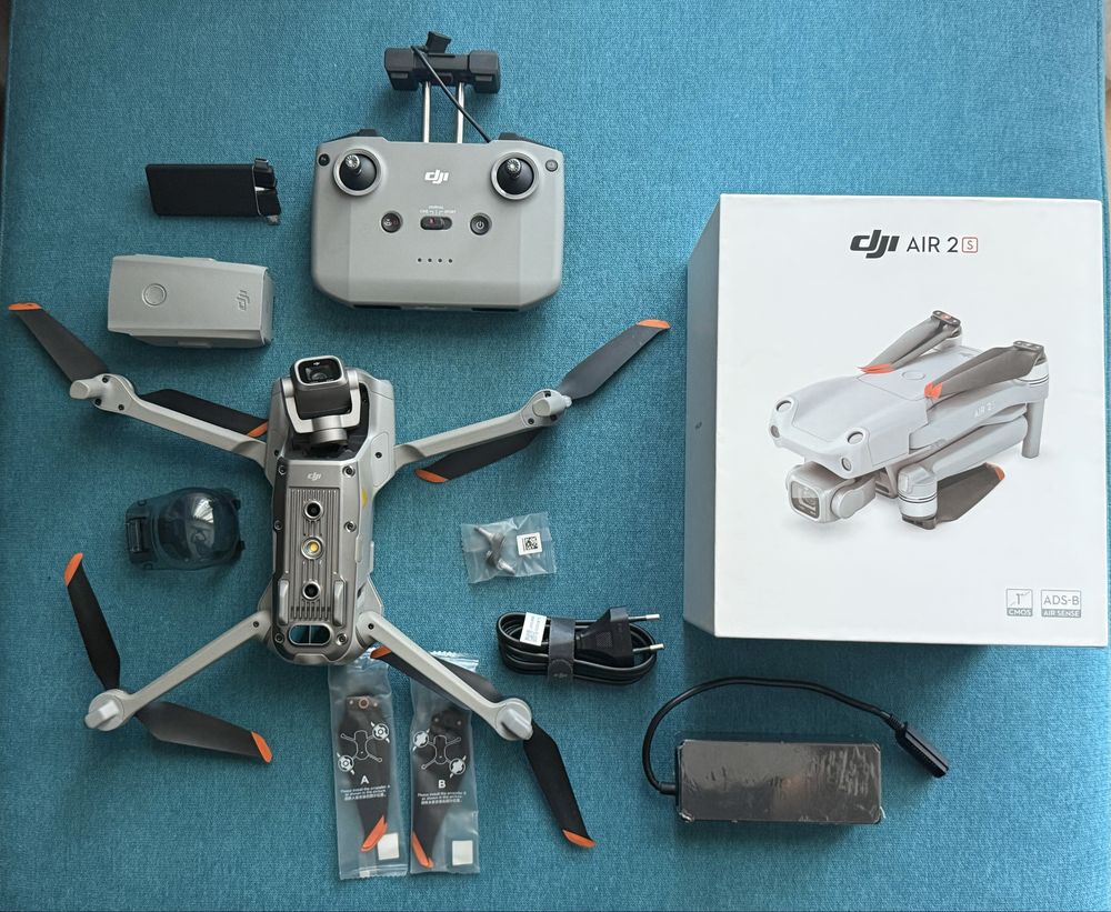 DJI Mavic Air 2s + 1 bateria e estojos