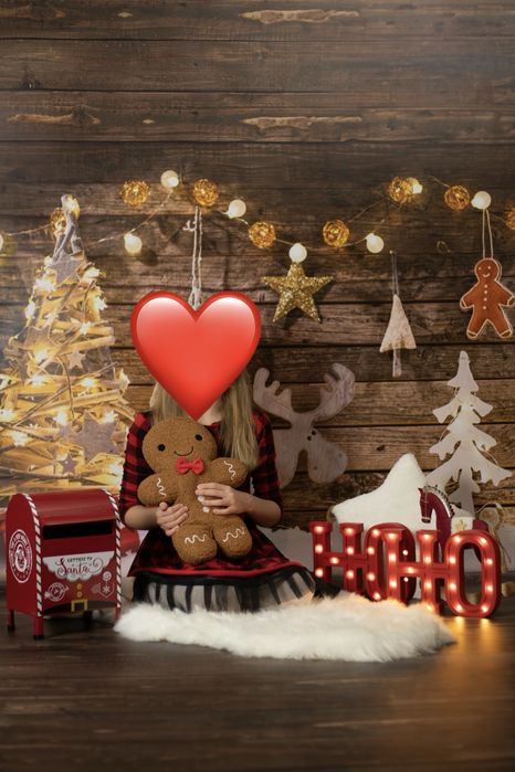 Tło fotograficzne świąteczne vinylowe 160x400cm