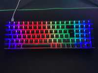 Teclado mars gaming mecânico rgb c/caixa e garantia