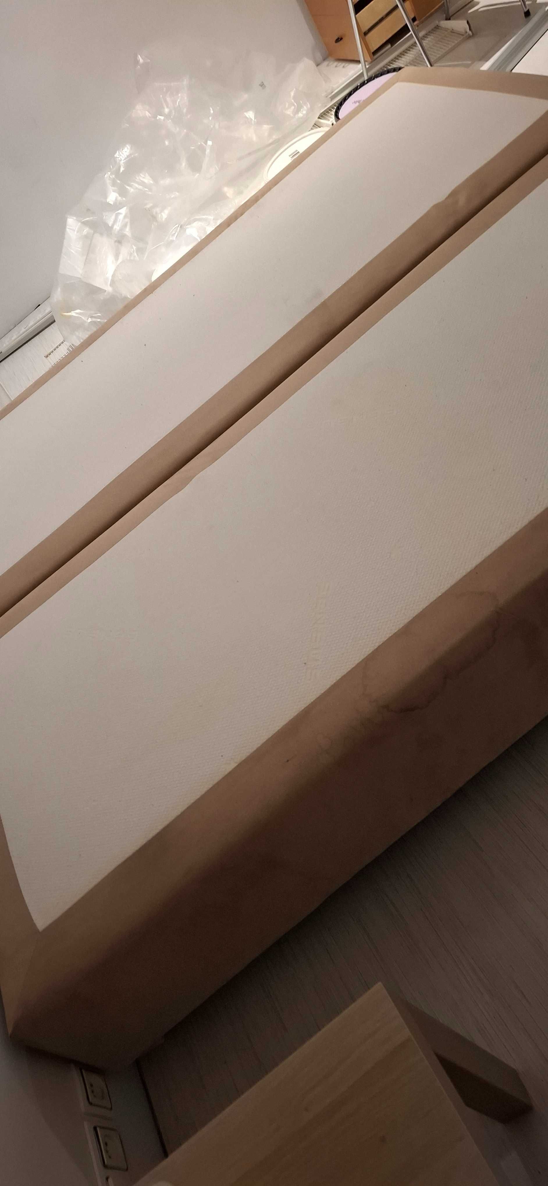 Łóżka tapicerowane Sensus 2 szt, 90x200 cm (180x200)