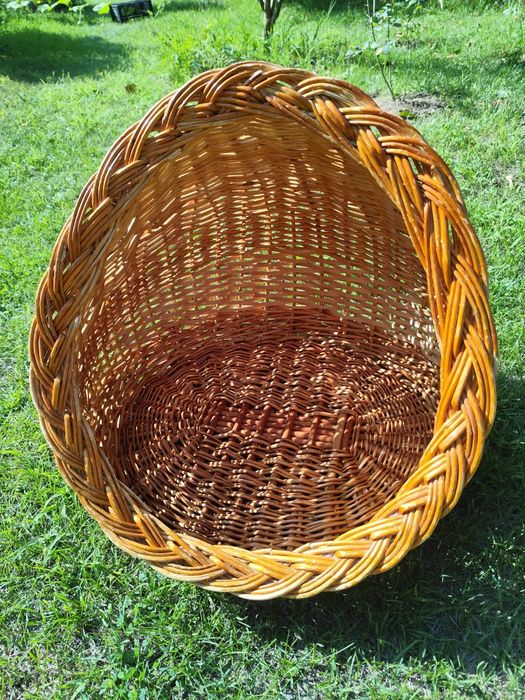 Будинок кошик лежанка для собаки чи кота з лози