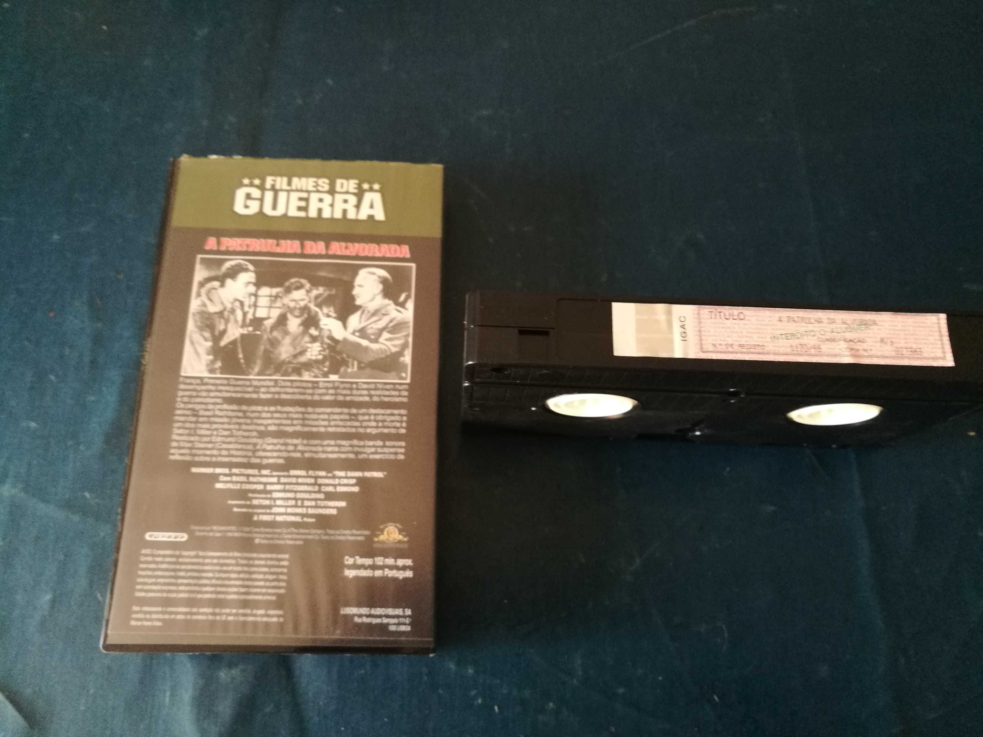 A PATRULHA DA ALVORADA- Filmes De Guerra VHS (legendagem em Português)