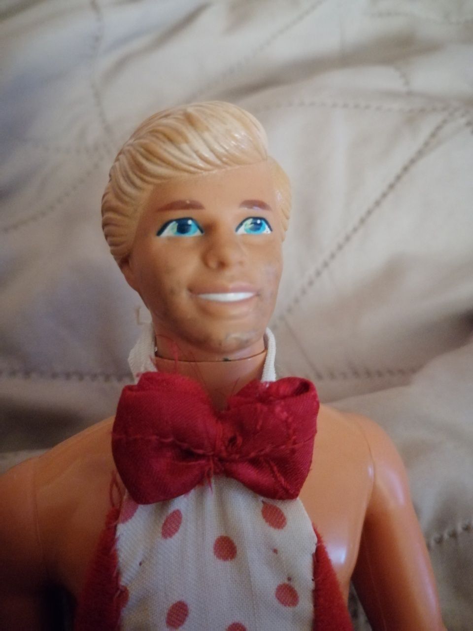Zabytkowa Stara Lalka Barbie Ken Mattel 1988 szyja 1968 tylek oryginał