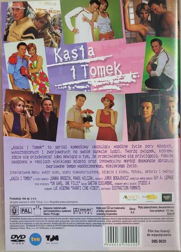 Kasia i Tomek serial część 1 DVD