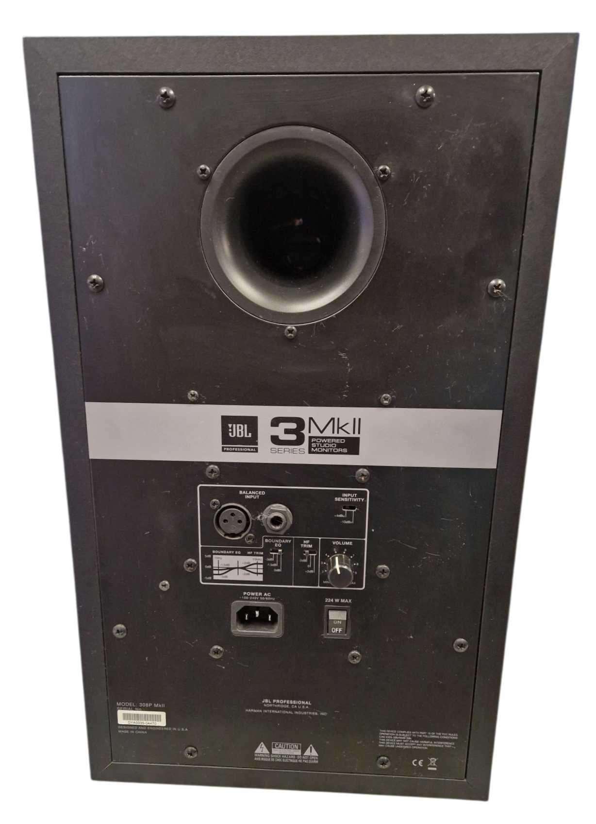 Głośniki studyjne JBL 308P Mk II