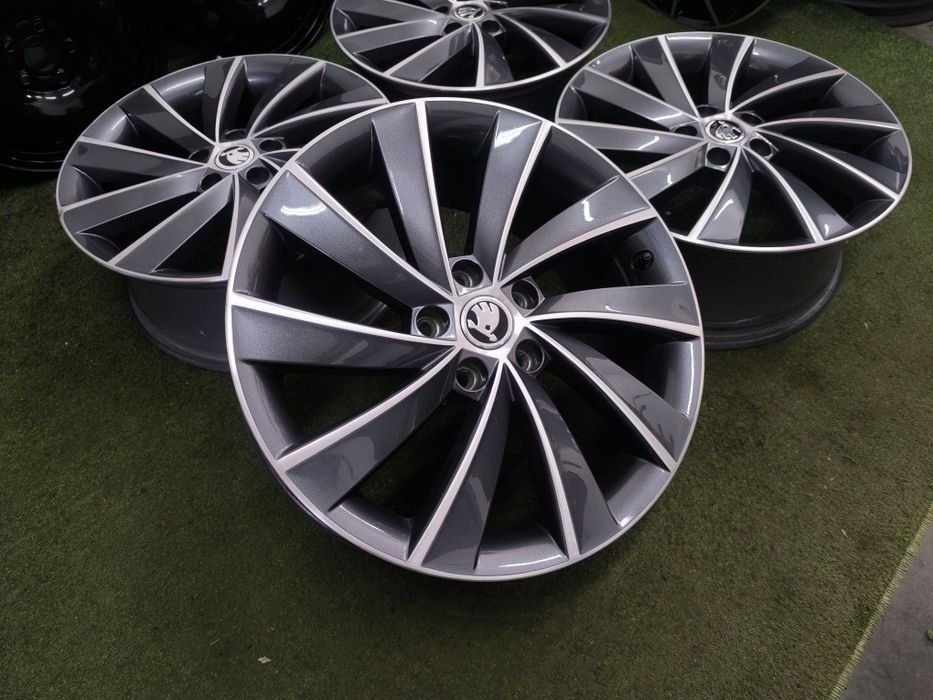 18" felgi 5x112 et51 Skoda Octavia Superb Karoq Kodiaq RS VRS Wysyłka