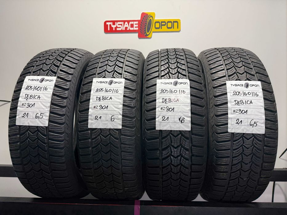 Opony Zimowe 205/60/16 Dębica Frigo Komplet #Z301