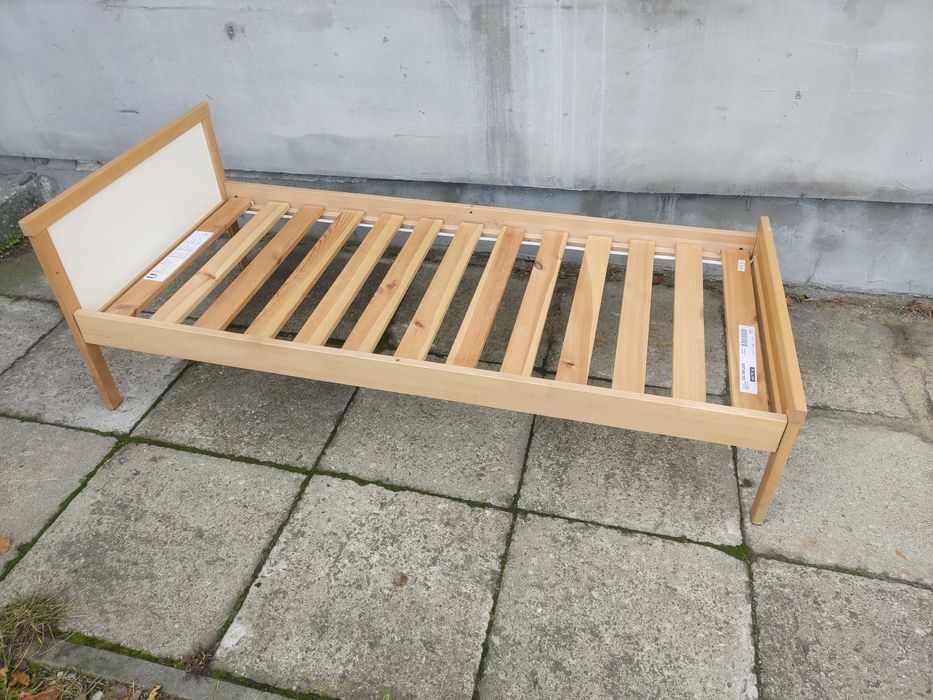Łóżko dziecięce drewniane Ikea stelaż łóżka