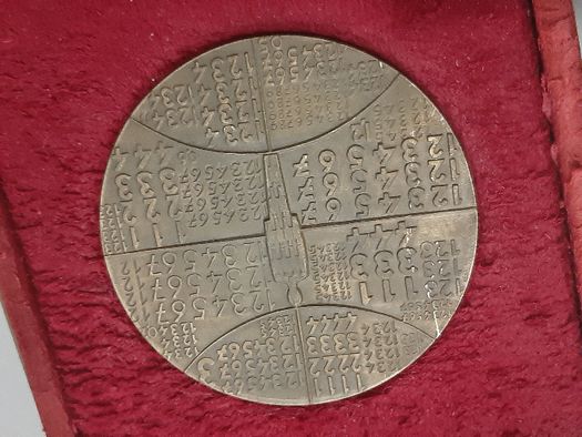 Stary medal odznaczenie 1918 do 1968 Główny Urząd Statystyczny