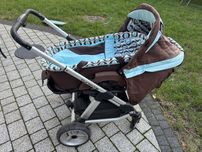 Wózek 3w1 z adapterami i akcesoriami