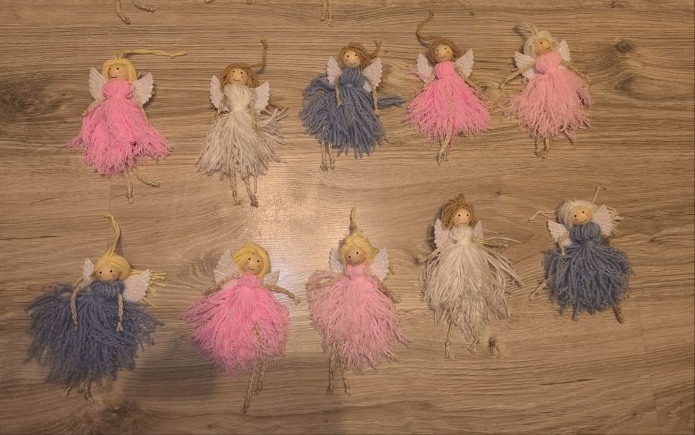 Aniołki ręcznie robione