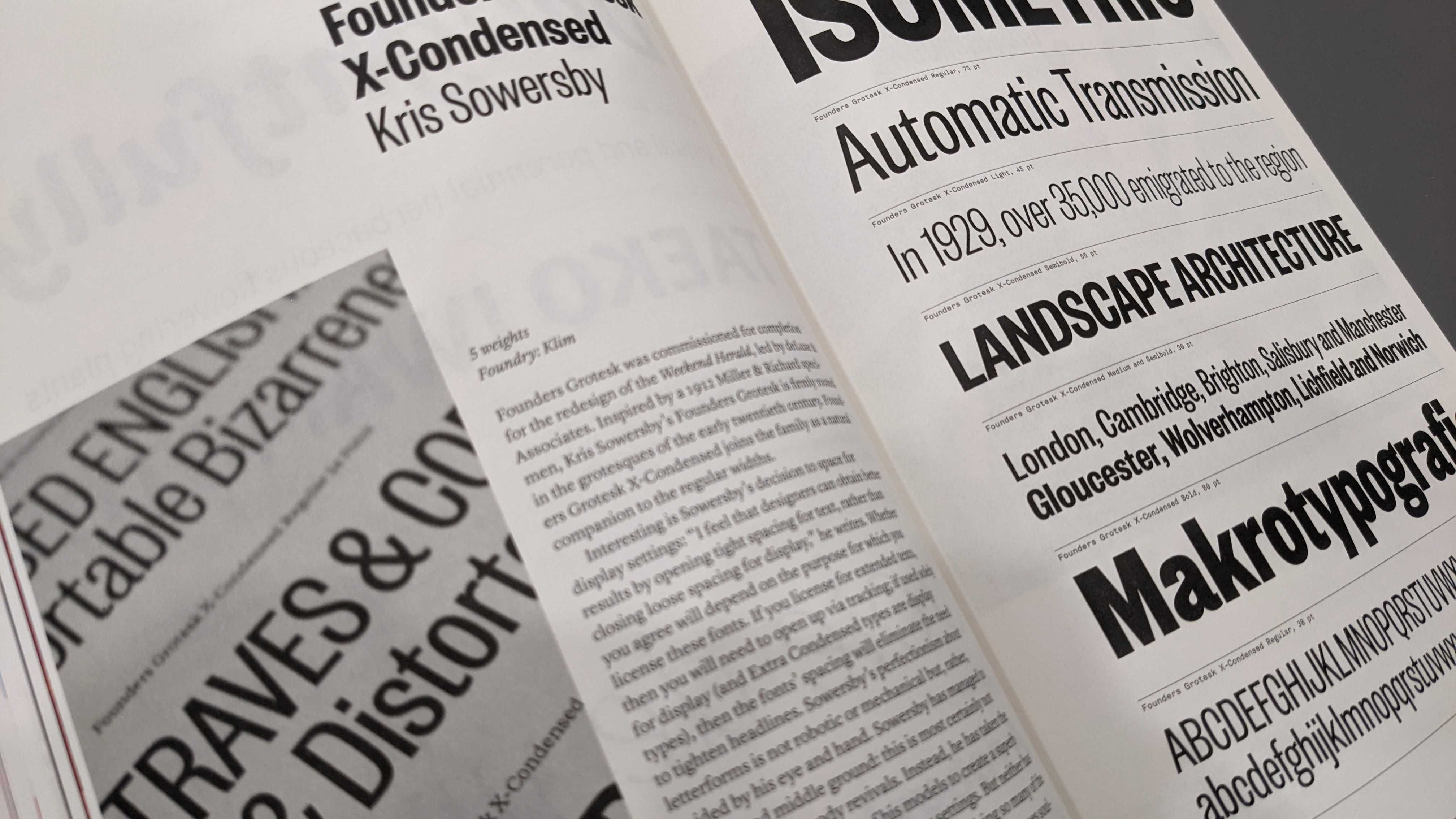 Codex: The Journal of Typography Issue 1