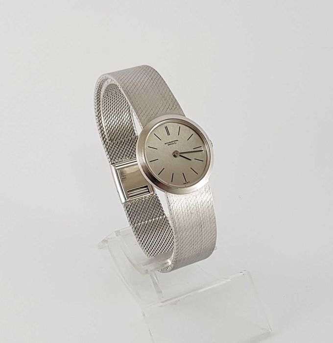 Złoty zegarek IWC SHAFFHAUSEN próby 750 z 1971 roku