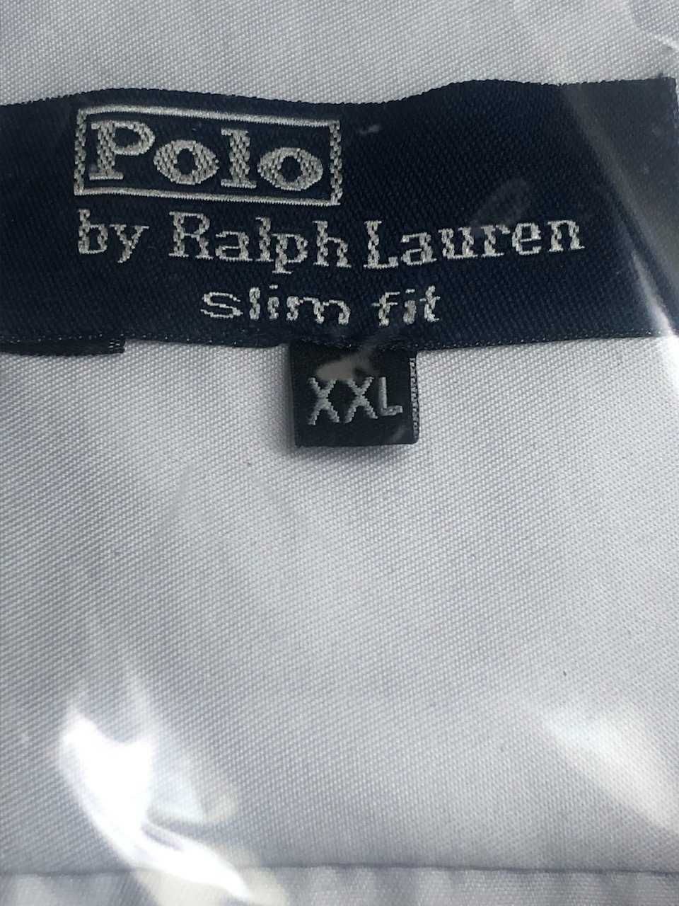 Ralph Lauren koszula męska biała długi rękaw rozmiar XXL