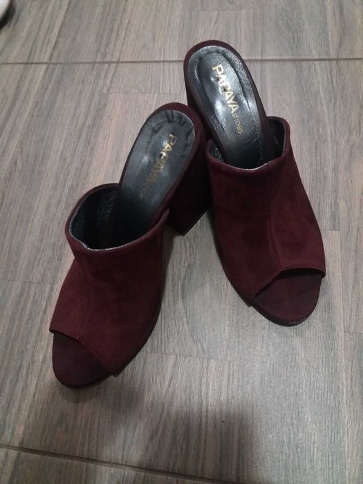 Шльопанці, мюлі, розмір 39