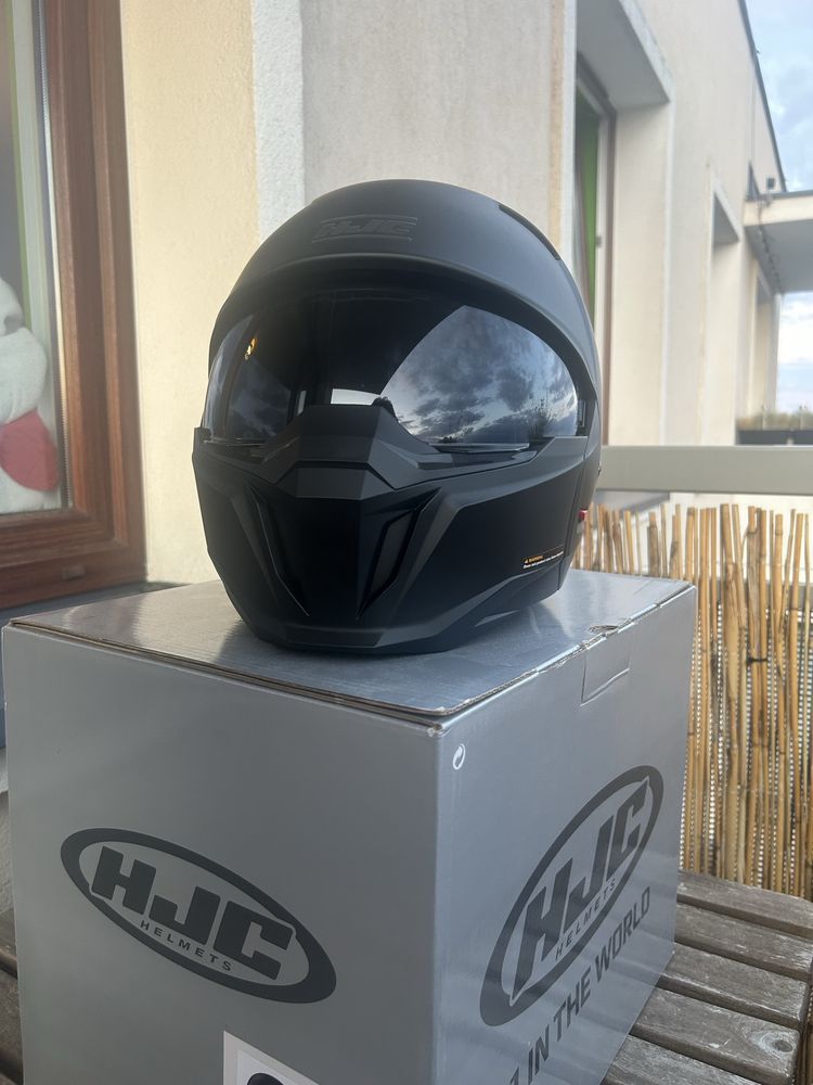 Kask otwarty HJC I20  czarny mat