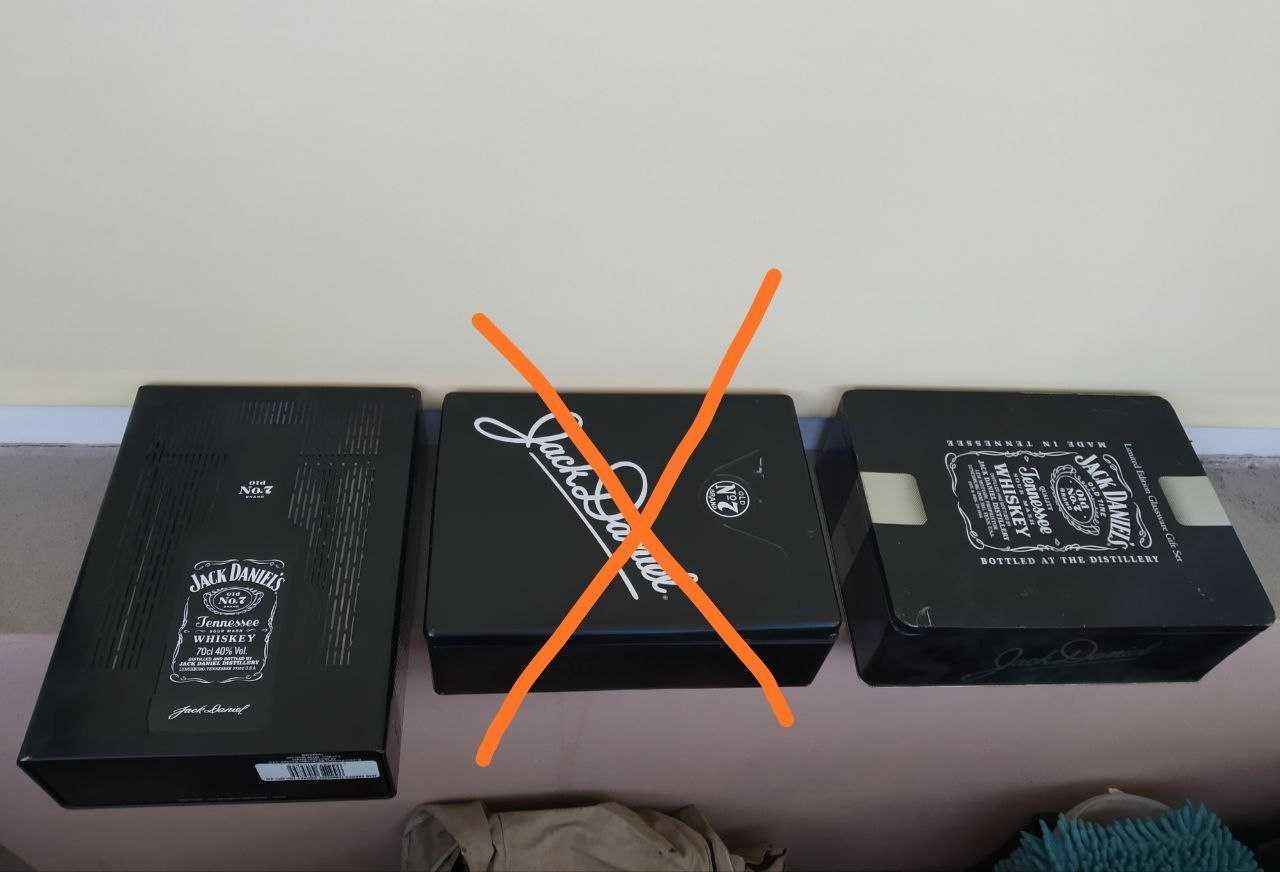 Металеві подарункові коробки від Jack Daniel`s, Джек Дениелс