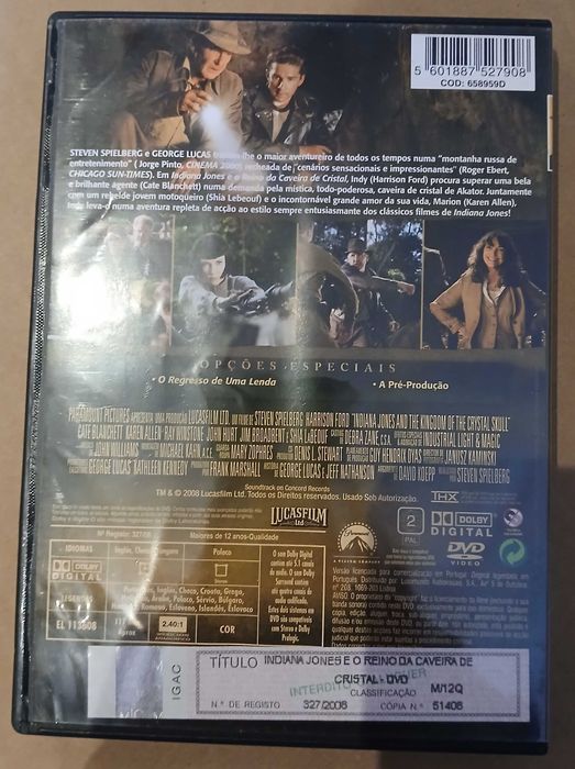 Indiana Jones E O Reino Da Caveira De Cristal