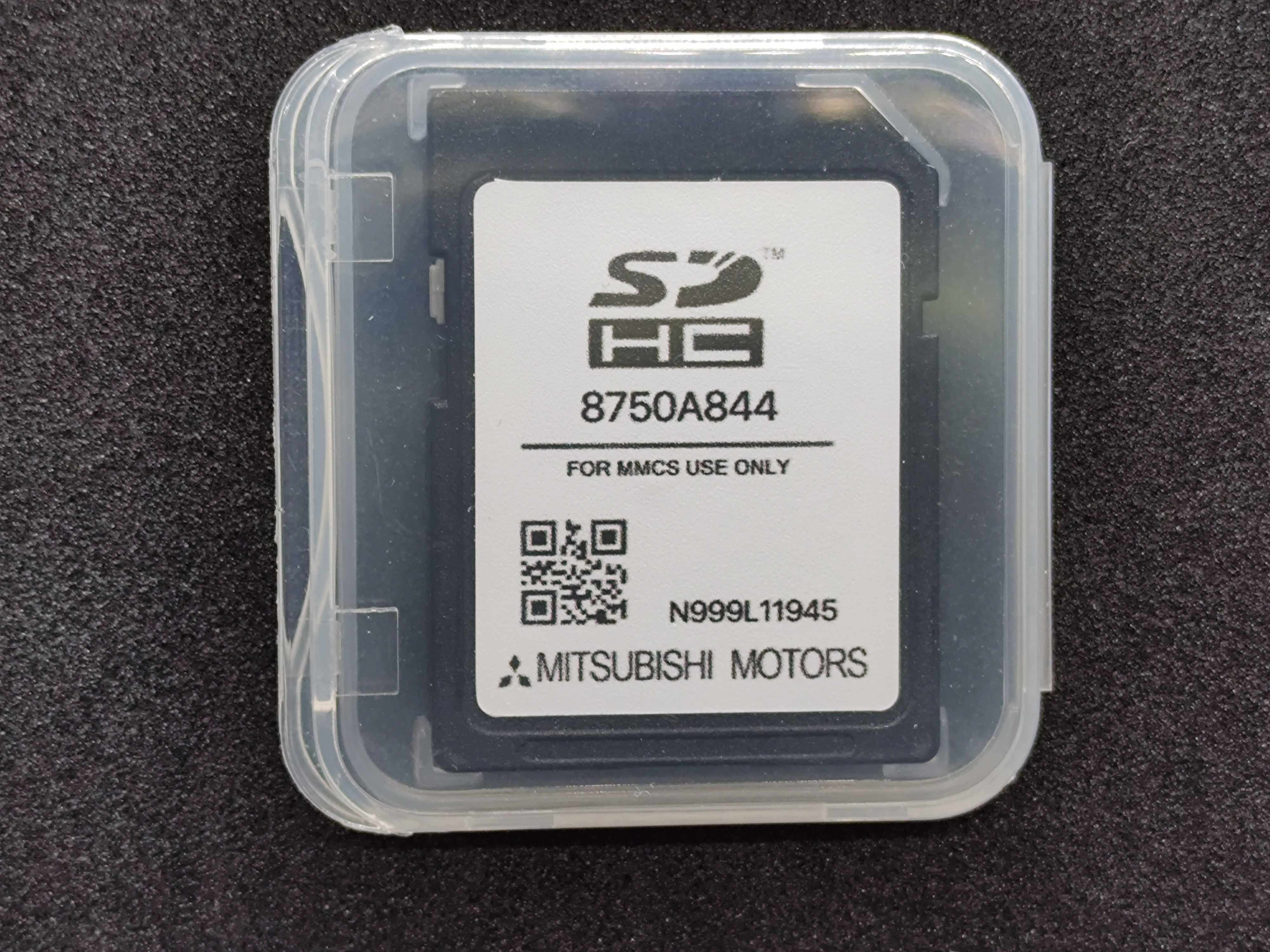 Karta SD Mitsubishi MMCS full Europa 2025