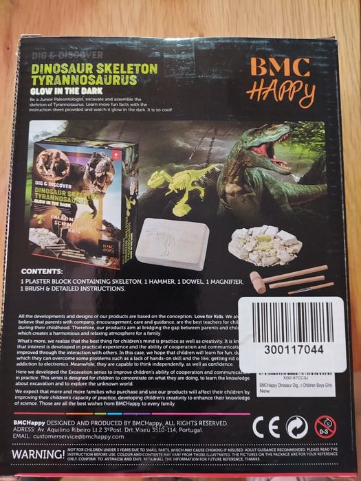 Zesaw do wykopalisk dinozaurów