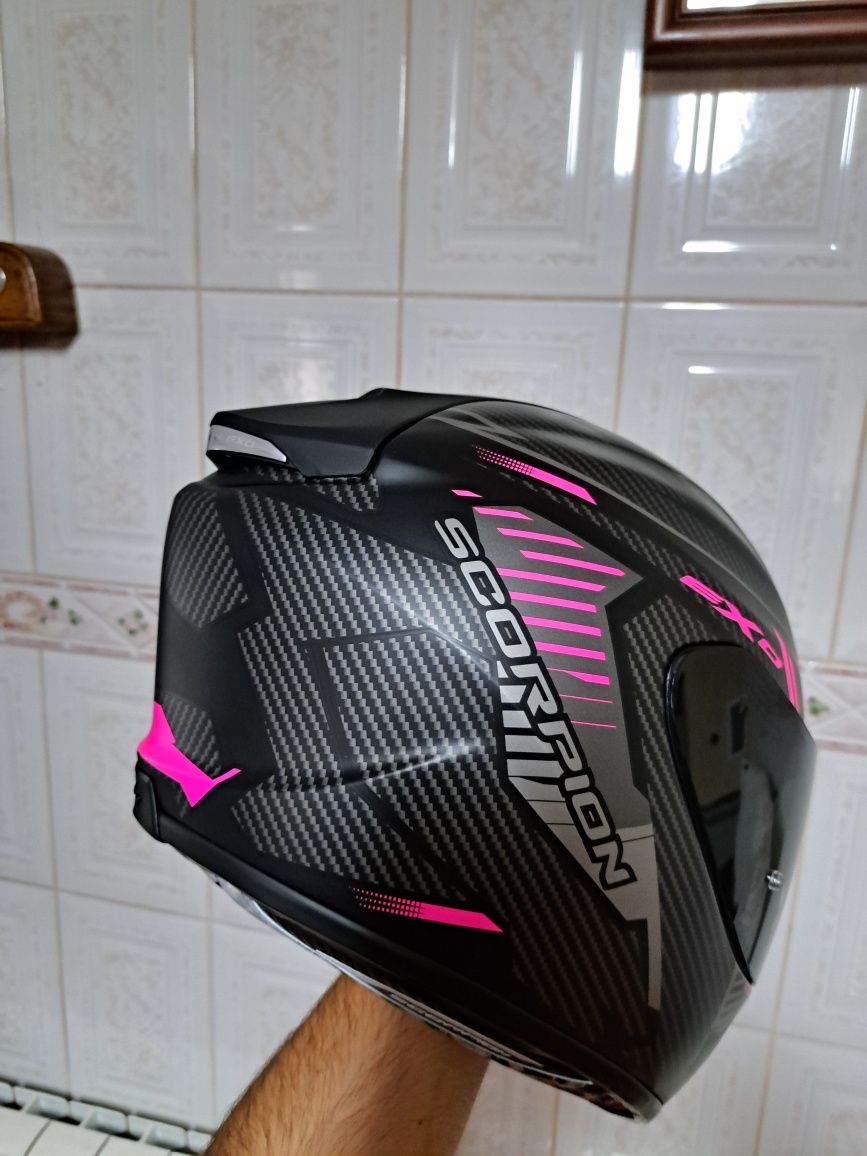 Scorpion Evo 1400 evo Matt Black / Pink
