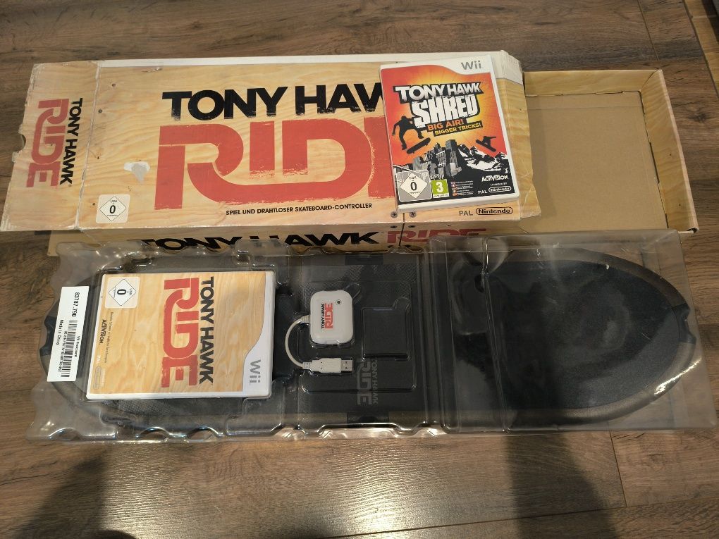 Tony Hawk Ride i Shred Nintendo WII