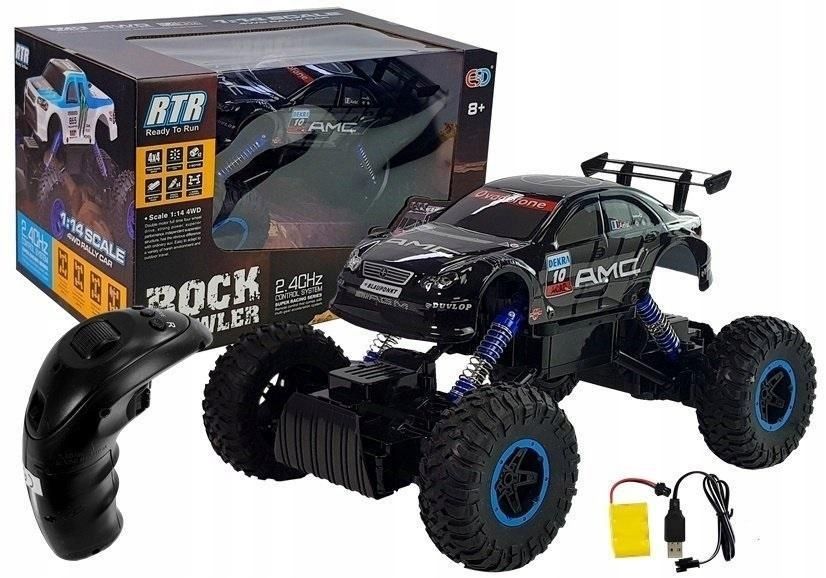 Auto Offroad R/c 1:14 Niebieskie, Leantoys