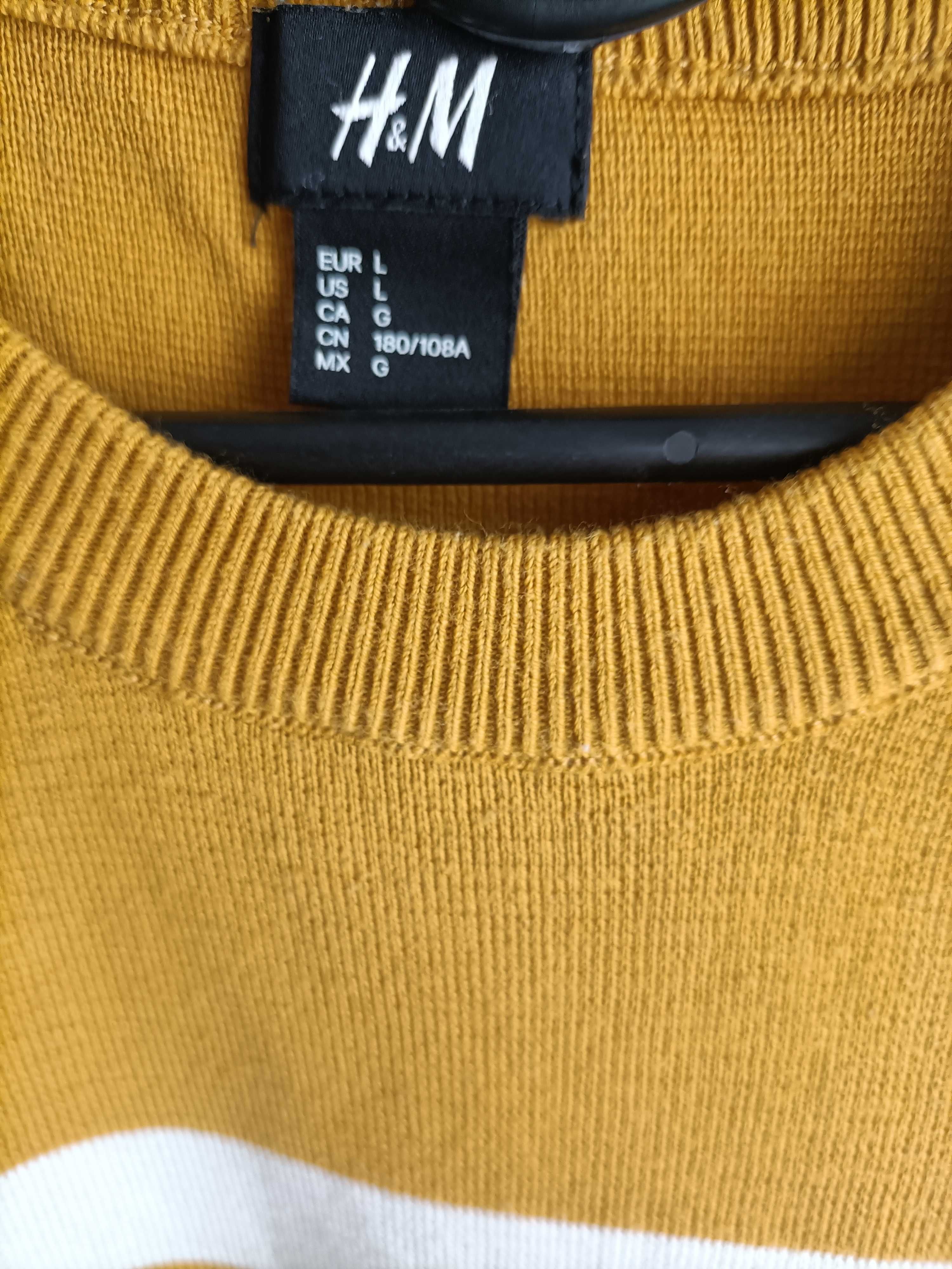 Sweterek męski H&M r.L stan idealny
