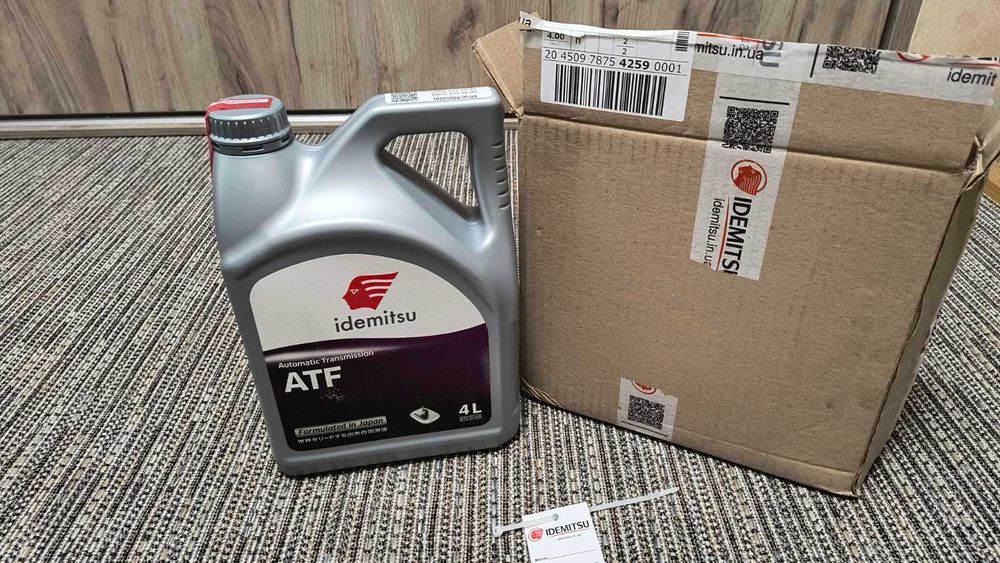 масло  в АКПП   IDEMITSU ATF 4 л х2