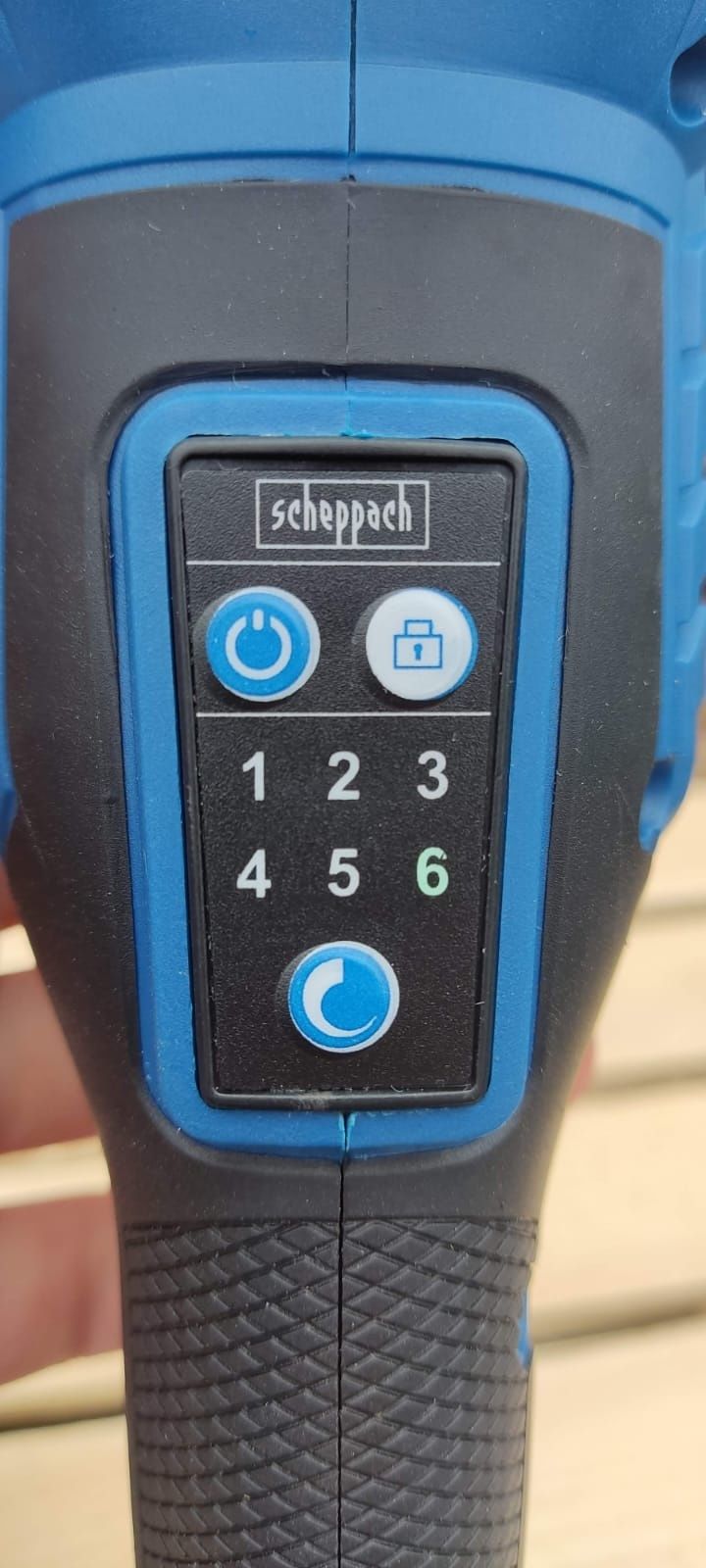 Szlifierka kątowa z akumulatorem i baterią Scheppach NOWA+GRATIS