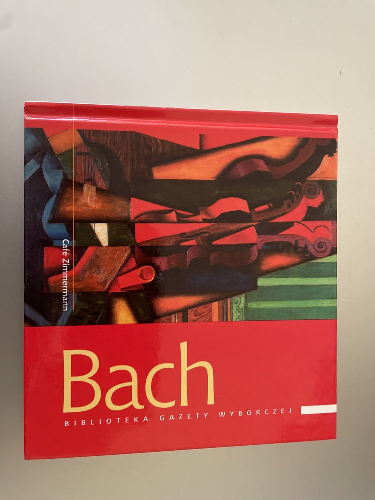 Jan Sebastian Bach plyta CD i książeczka