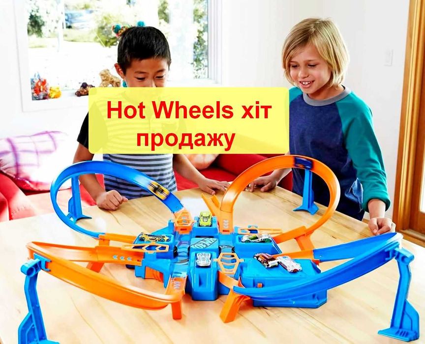 Трек Hot Wheels Criss Cross Crash хот вілс небезпечне перехрестя  вилс