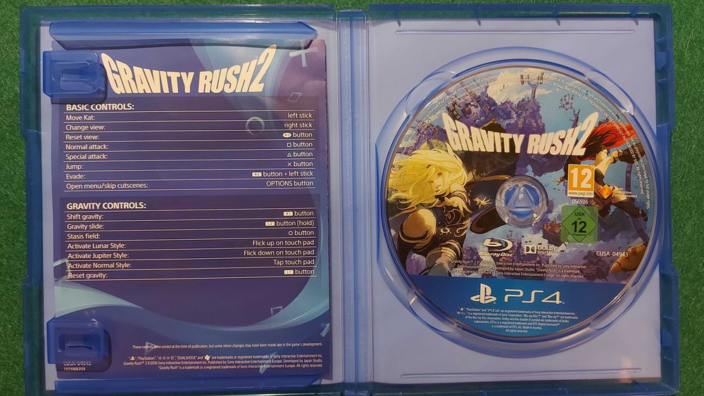 Jogos PS4 Gravity Rush/ Gravity Rush 2