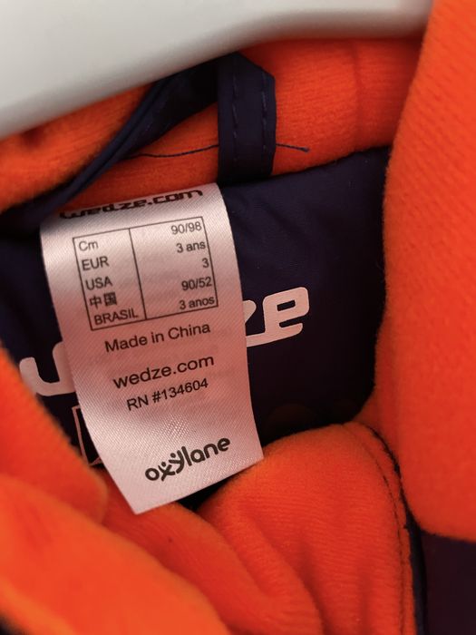 Fato para neve criança