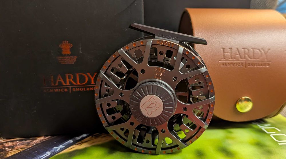 Kołowrotek Hardy HBX 4/5 - Ręcznie Robiony w Anglii + Gratis Pokrowiec