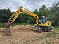Wacker Neuson 14504  Koparka komatsu Pw 160  Rok 2009 koparko ladowarka