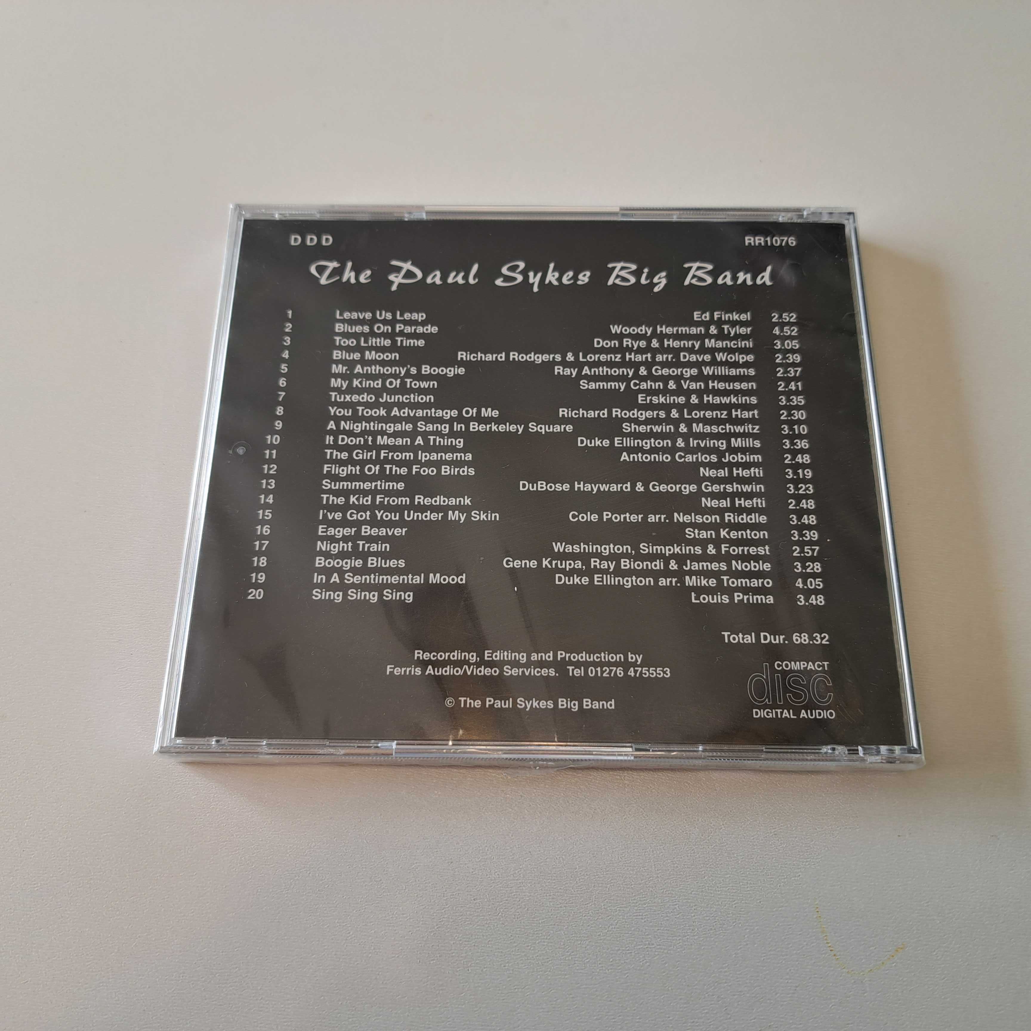 Płyta cd  The Paul Sykes Big Band  nr271